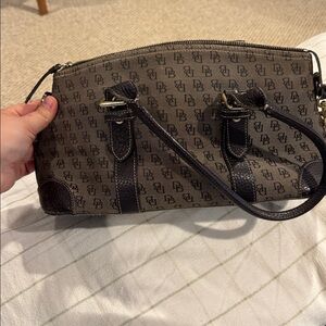 Dooney and Burke Brown Monogram Handbag